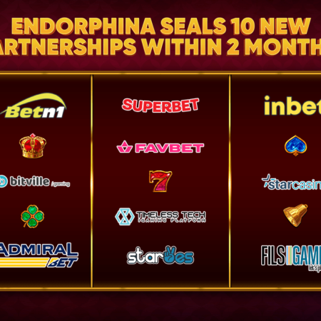 Endorphina creates 10 new relationships in just 2 months