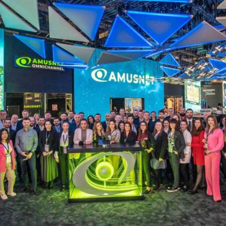 Amusnet’s record-breaking participation at ICE London London 2023