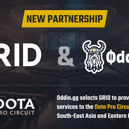 Oddin.gg chooses GRID for game data services for the Dota PRO Circuit (DPC), South-East Asia, and Eastern Europe Regions