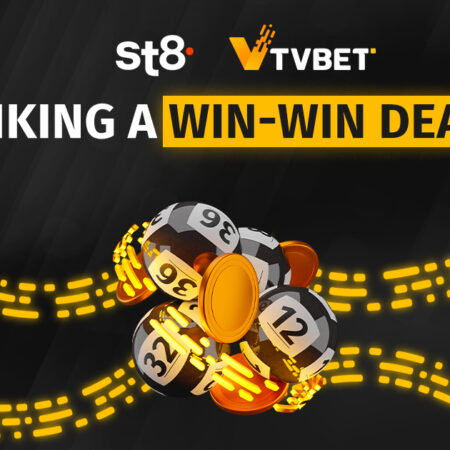 TVBET’s iGaming impact is enhanced by the St8 partnership