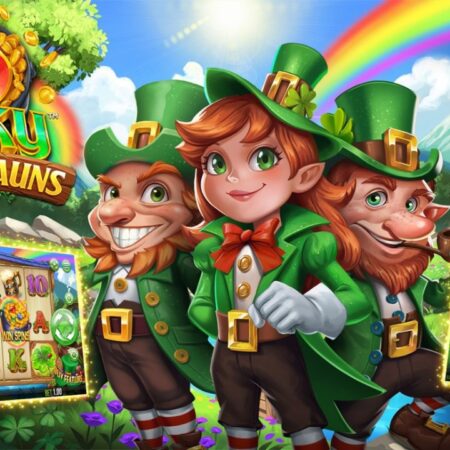 Yggdrasil travels to the end in 3 Lucky Leprechauns.