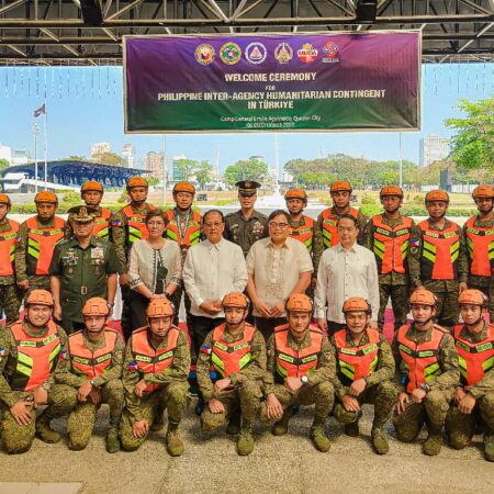 PAGCOR pays P4.1 million in cash incentives to PH Inter-Agency Humanitarian Contingent Turkey