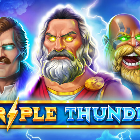 Triple Thunder, Tom Horn’s latest release, features Perun, Zeus and Thor shaking heaven and reels.