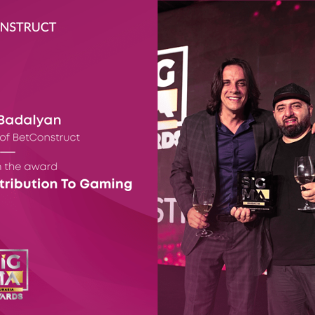 Vigen Badalyan wins Outstanding Contribution to Gaming Award from SIGMA Eurasia as Co-Founder of BetConstruct