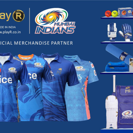 Mumbai Indians have signed playR as their official merchandise partner