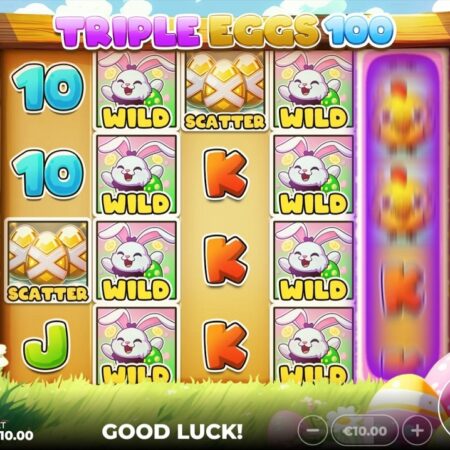 HOLLE GAMES RELEASE “TRIPLE EGGS 100”