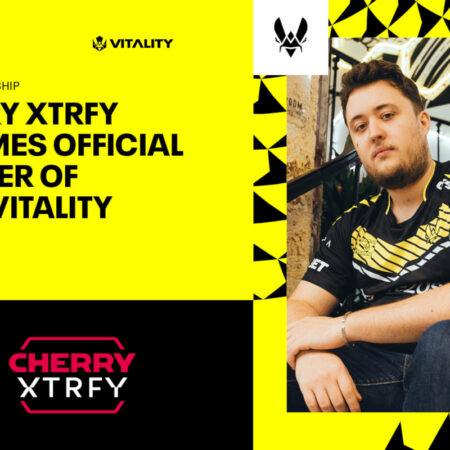 Cherry Xtrfy is the Official Gear Partner of Team Vitality for the Next 2 Years