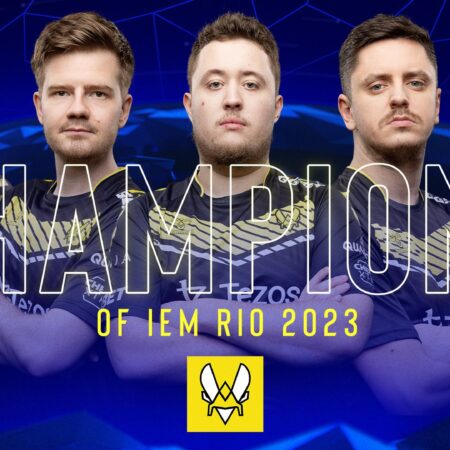 Team Vitality wins Intel(r) Extreme Masters Rio in 2023, and qualifies for IEM Cologne.