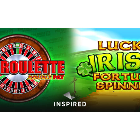 LUCKY IRISH Fortune Spinner and 20P Roulett Double Pay Launched in UK Retail