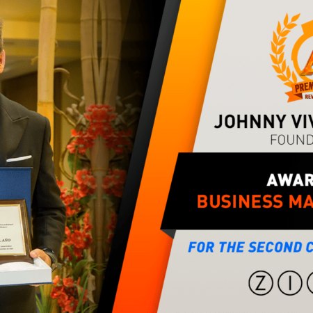 JOHNNY ORTIZ FOUNDER ZITRO RECEIVES “BUSINESSMAN OF YEAR” AWARD AGAIN