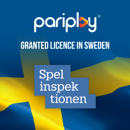 Swedish Gambling Authority grants Pariplay (r) B2B Supplier Licence