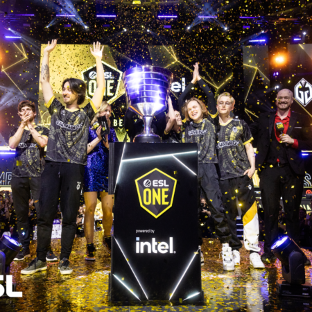 Gaimin Gladiators win at ESL One Berlin Dota2 Major Powered by Intel (r)