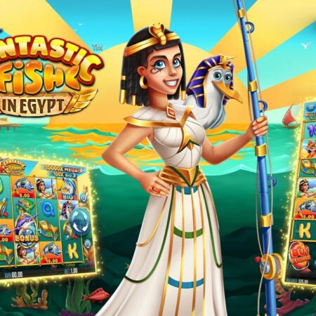 The 4 Fantastic Fish in Egypt by 4ThePlayer and Yggdrasil will help you fish for your fortune!