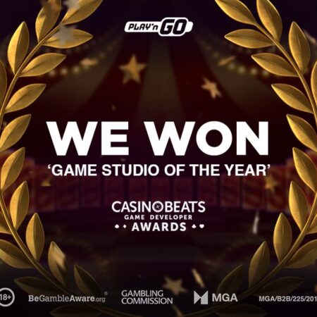 Play’n GO Crowned Game Studio Of The Year