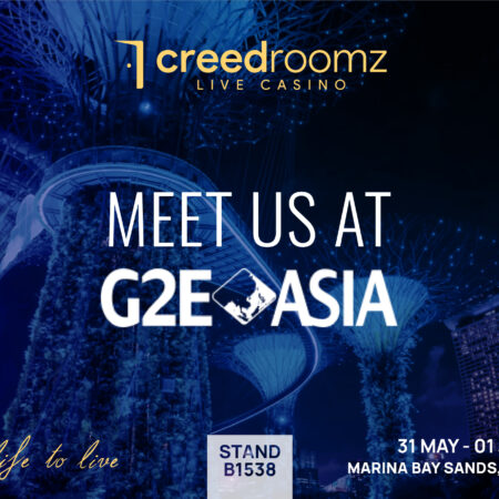 CreedRoomz Attends G2E Asia in Singapore