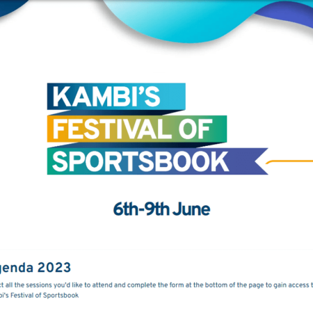 There is only one week left until Kambi’s Festival of Sportsbook