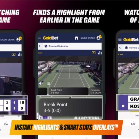 Lottomatica launches Stats Perform Instant Highlights ™ and Smart Stats overlays(tm), for Tennis, through its brands Goldbet & Better.