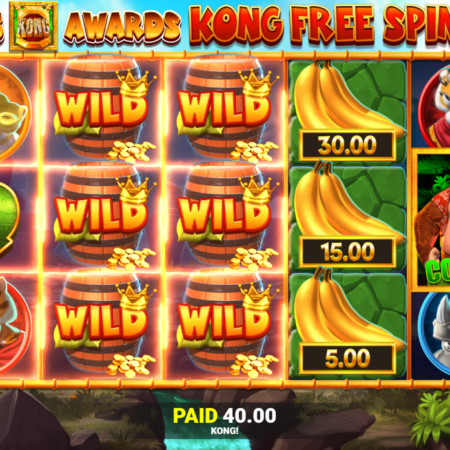 Blueprint Gaming brings you King Kong Cash Go Bananas Jackpot King ™, a game with wild features.