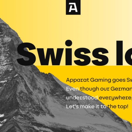 Apparat Gaming comes to Switzerland with Mycasino