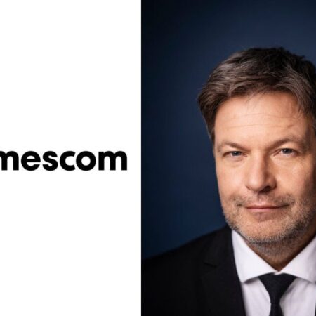 Robert Habeck, German Minister of Economic Affairs, will inaugurate gamescom 2023