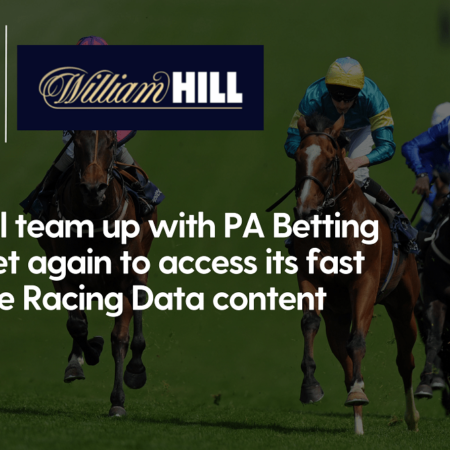 William Hill and PA Betting Services team up once again to provide access to its reliable Racing Data content