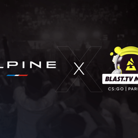 ALPINE ANNOUNCES ULTIMATE CROSSOVER PARTNERSHIP PARTNERSHIP BLAST.tv PARIS MAIN