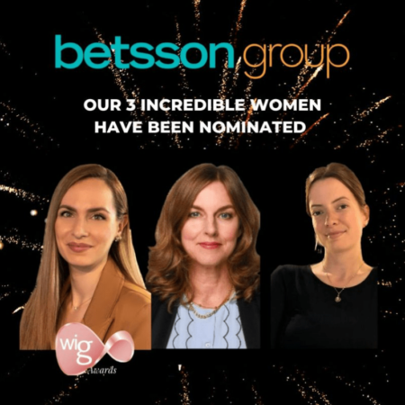 Betsson Group shortlisted for Women in Gaming Diversity Awards in 2023