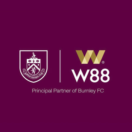 Burnley FC announces W88 as front of shirt sponsor