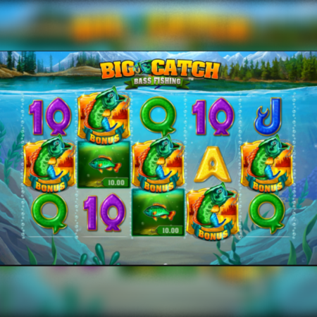 Blueprint Gaming’s Big Catch Bass Fishing jackpot King(tm), brings fresh fish to your reels