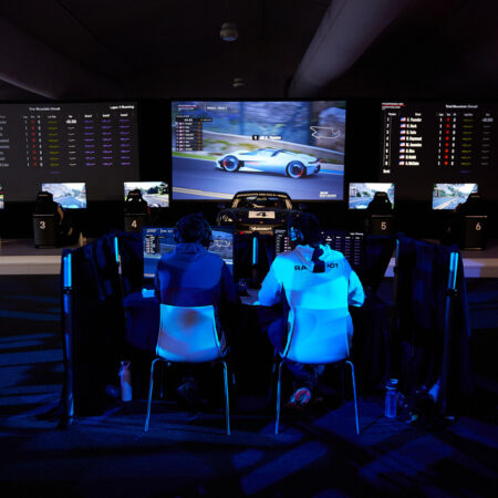 The finals of the 2023 Porsche Esports Challenge USA will be held in Rennsport Reunion 7, September.