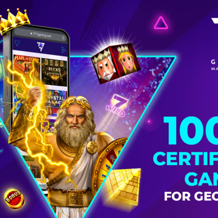 7777 Gaming Casino Portfolio is Certified in Georgia