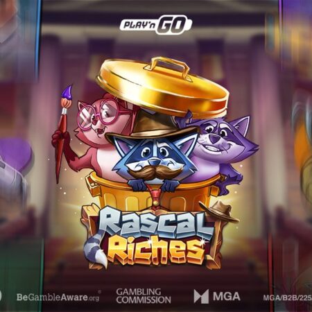 Play’n GO is looking for some radical racoons to play Rascal Riches