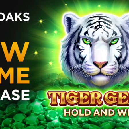 Tiger Gems Hold and Win by 3 Oaks Gaming will dazzle you in the jungle.