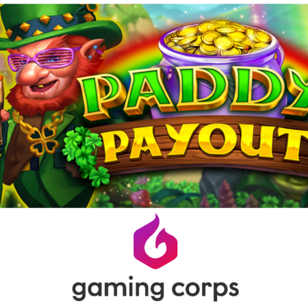 Paddy’s Cashout, a new slot machine from Gaming Corps, offers players a pot of gold.