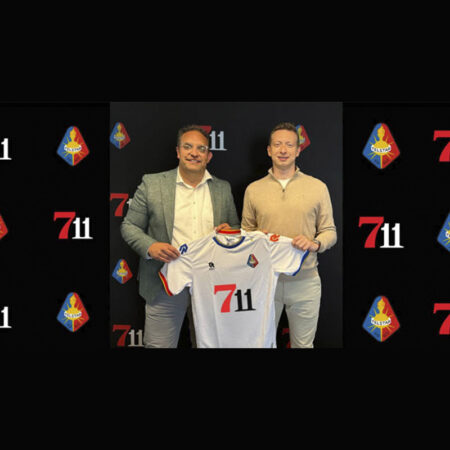 The Belgian gambling company 711 partners with SC Telstar