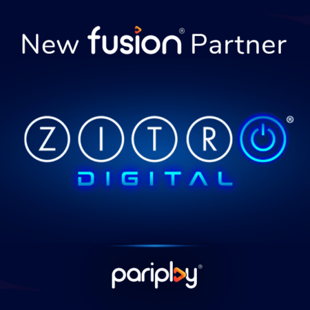 Zitro Digital and Pariplay(r), a new Fusion(r), partner.