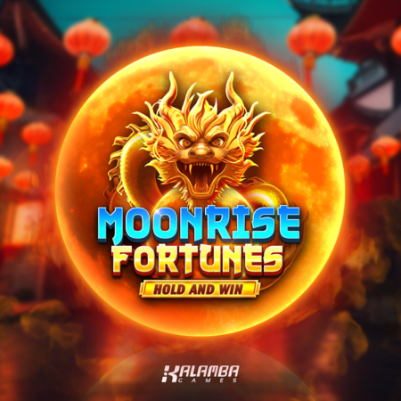 Moonrise Fortunes hold and win by Kalamba Games features mystic Dragons