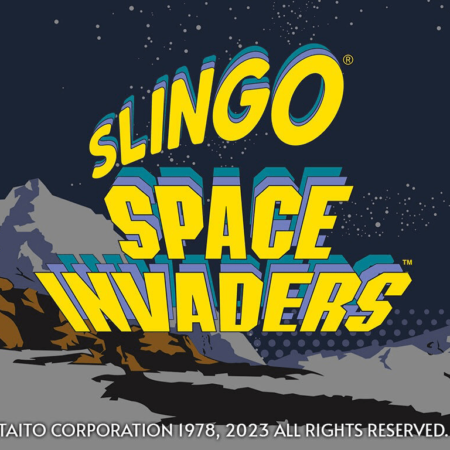 Slingo SPACE INVADERs is a classic arcade game that has been re-imagined by Gaming Realms.