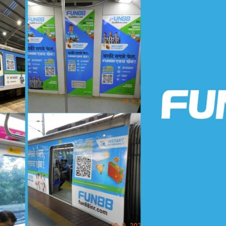 Fun88 Releases Exciting Metro Ads for Branding in Mumbai and Bangalore