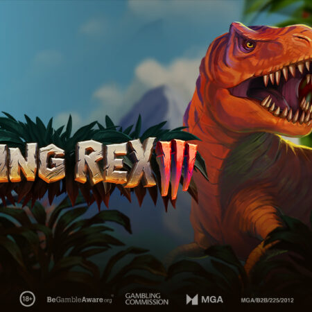 Play’n GO takes you back to the Cretaceous with Raging Rex 3.